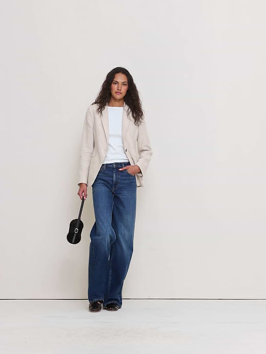 Banana Republic Slim Linen Blazer — photo 5