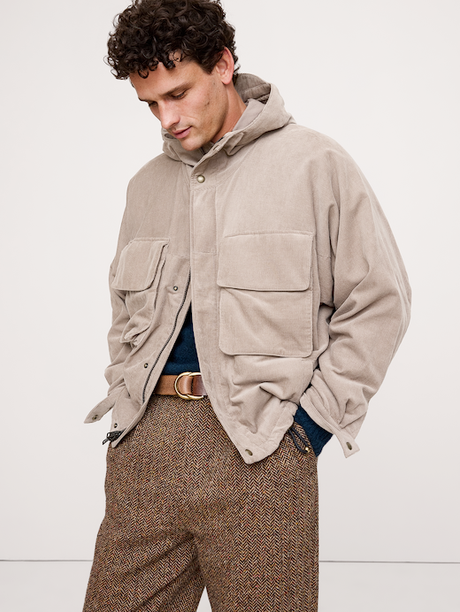Banana Republic Loose-Fit Corduroy Utility Jacket — photo 4