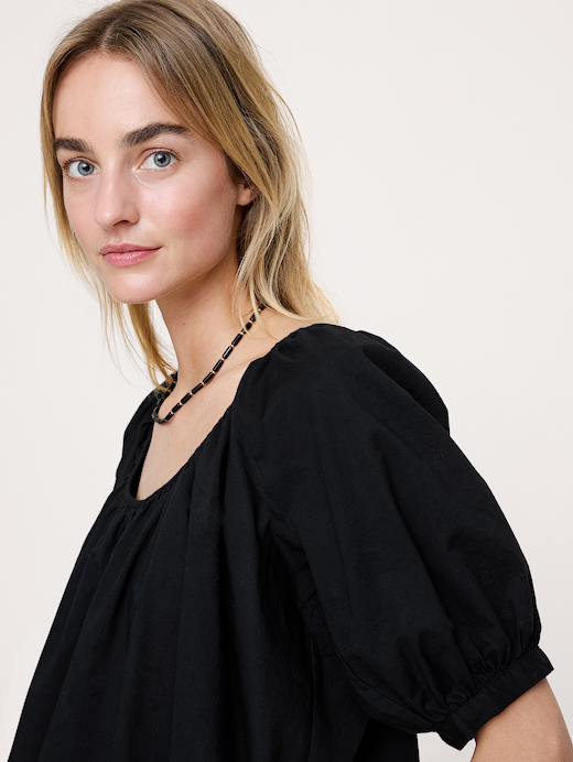 Banana Republic Breezy Cotton Scoop-Neck Top — photo 4