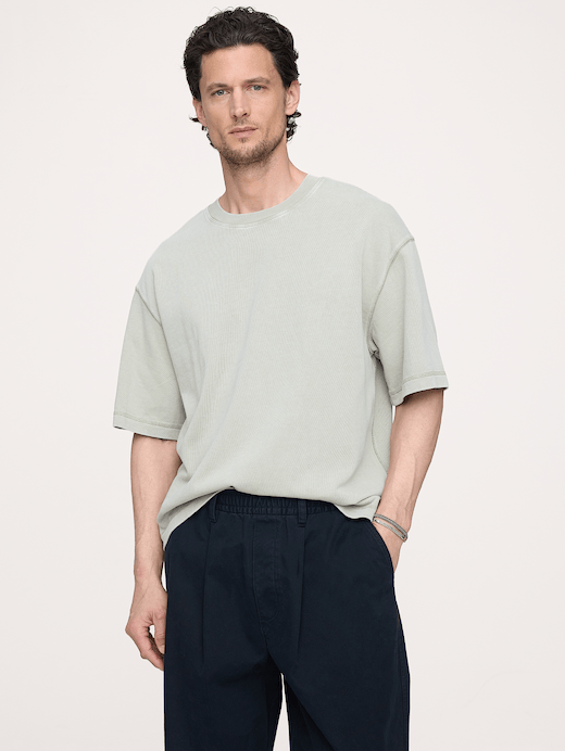 Banana Republic Heavyweight Cotton Boxy Tee — photo 1
