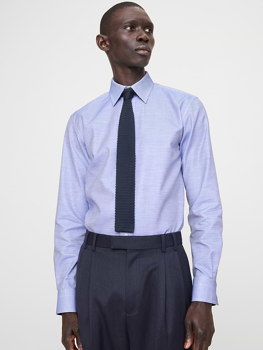 Banana Republic Slim-Fit Wrinkle-Resistant Dress Shirt — photo 1