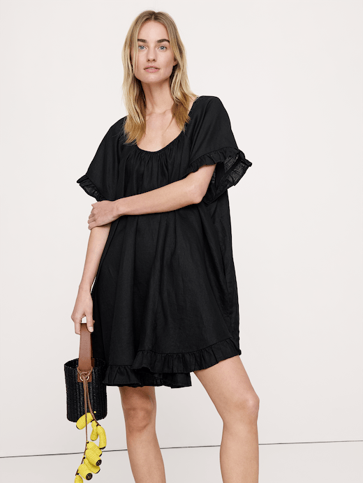 Banana Republic Ruffle Trim Mini Dress — photo 1