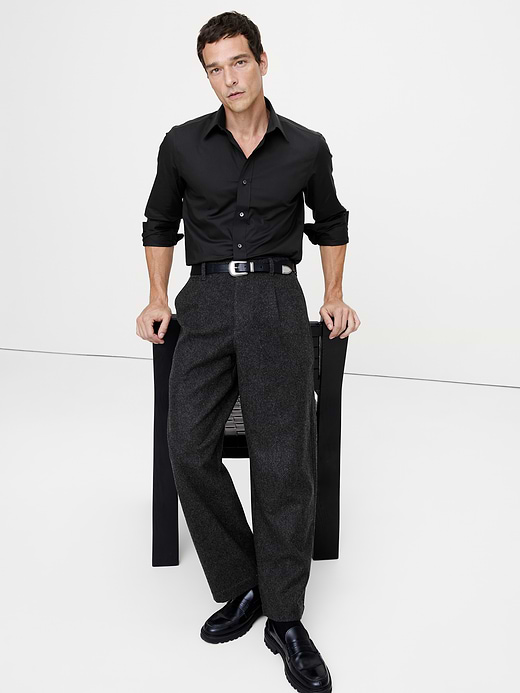 Banana Republic Slim-Fit Wrinkle-Resistant Dress Shirt — photo 1