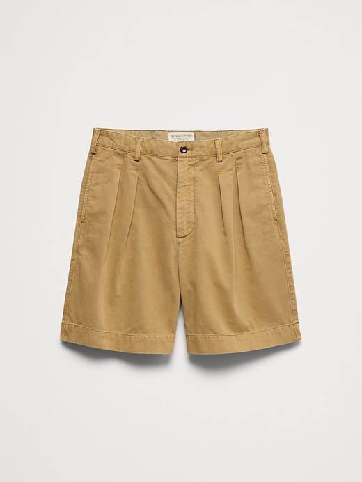 Banana Republic Archive Reissue 8" Pleated Short — photo 5