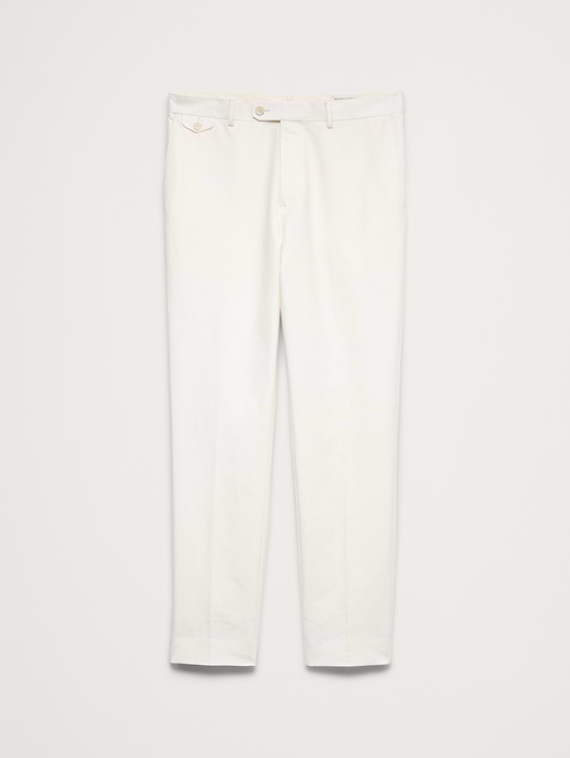Banana Republic Tailored Slim-Fit Italian Cotton-Linen Suit Pant — photo 5