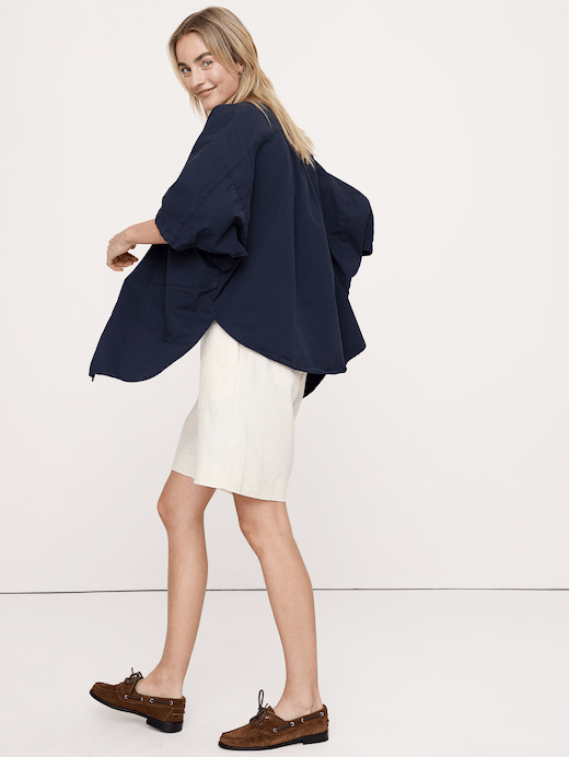 Banana Republic Cotton Twill Utility Tunic — photo 4