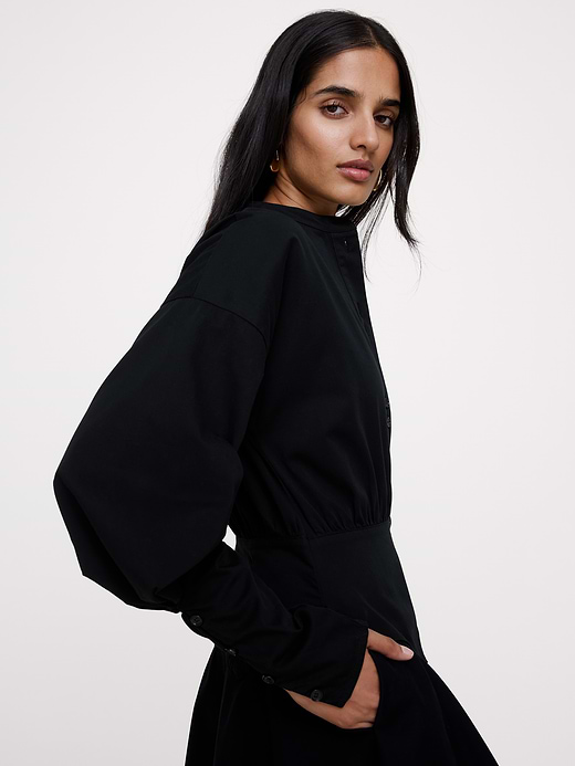 Banana Republic Gigot Sleeve Mini Dress — photo 4