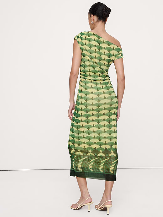 Banana Republic Mesh Off-Shoulder Maxi Dress — photo 3