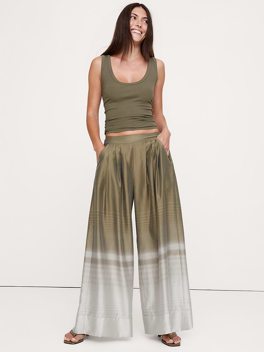 Banana Republic High-Rise Wide-Leg Palazzo Pant — photo 5