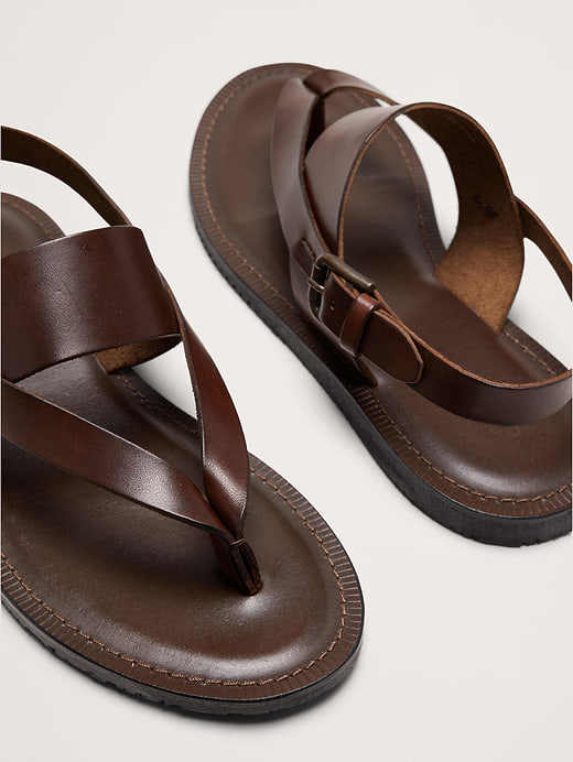 Banana Republic Leather Criss-Cross Sandal — photo 6