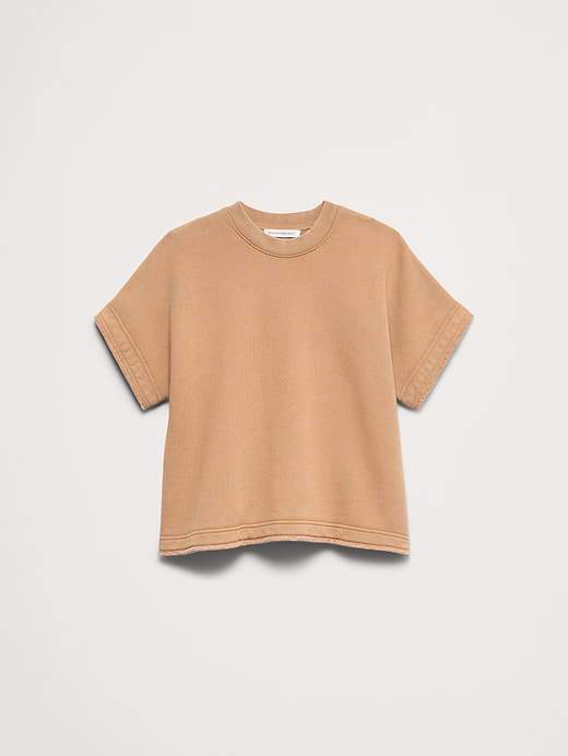 Banana Republic Terry Sweatshirt Tee — photo 5