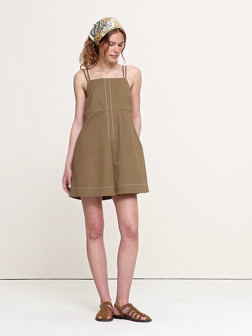 Banana Republic Cotton Twill Mini Dress — photo 5