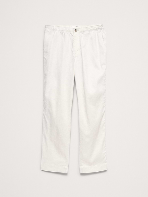 Banana Republic Straight Italian Linen-Cotton Pull-On Pant — photo 5