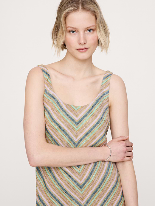 Banana Republic Linen Bias-Cut Maxi Dress — photo 4