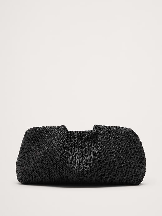Banana Republic Raffia Clutch — photo 1