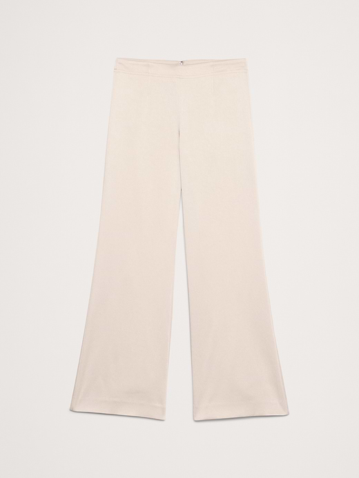 Banana Republic Mid-Rise Kick-Flare Satin Ankle Pant — photo 5