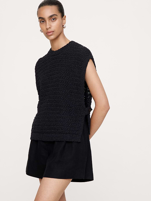 Banana Republic Open Side-Button Sweater Vest — photo 1