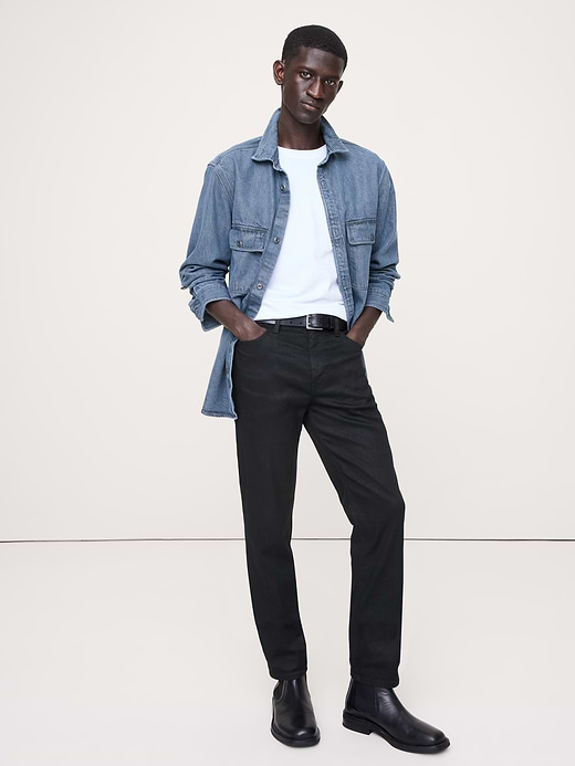 Banana Republic Slim Linen-Cotton Traveler Pant — photo 1