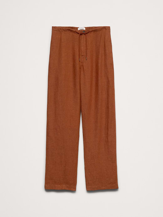 Banana Republic Relaxed Linen Pull-on Beach Pant — photo 5