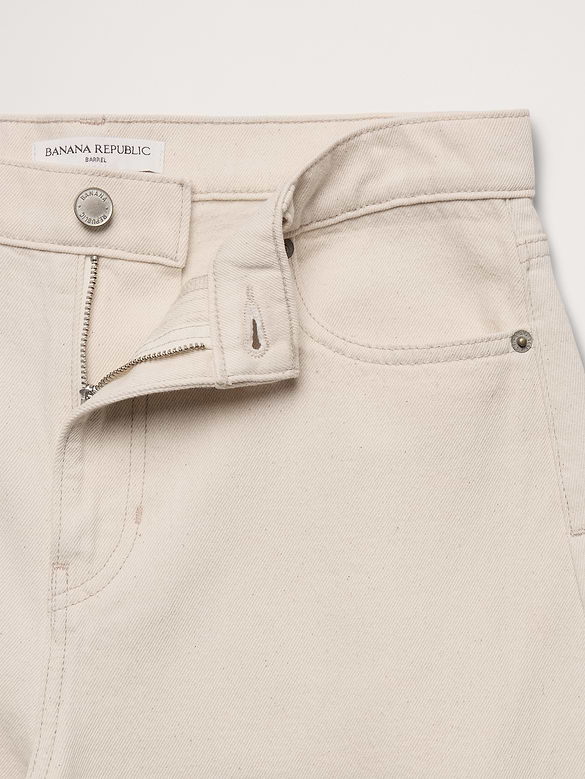 Banana Republic Mid-Rise Barrel Ankle Jean — photo 7
