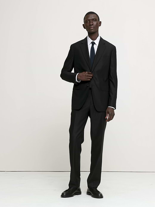 Banana Republic Signature Italian Hopsack Suit Jacket — photo 9