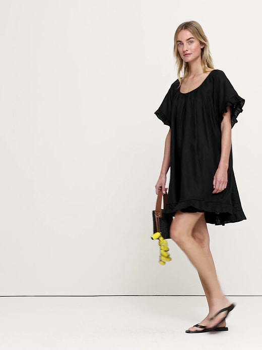 Banana Republic Ruffle Trim Mini Dress — photo 5
