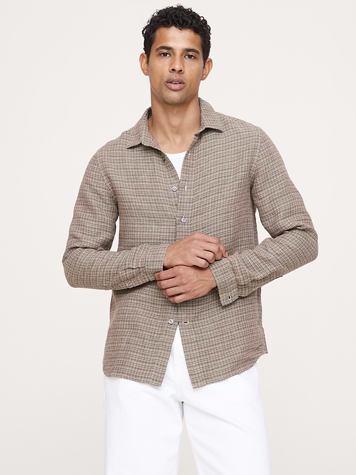 Banana Republic Standard-Fit Textured Shirt — photo 1