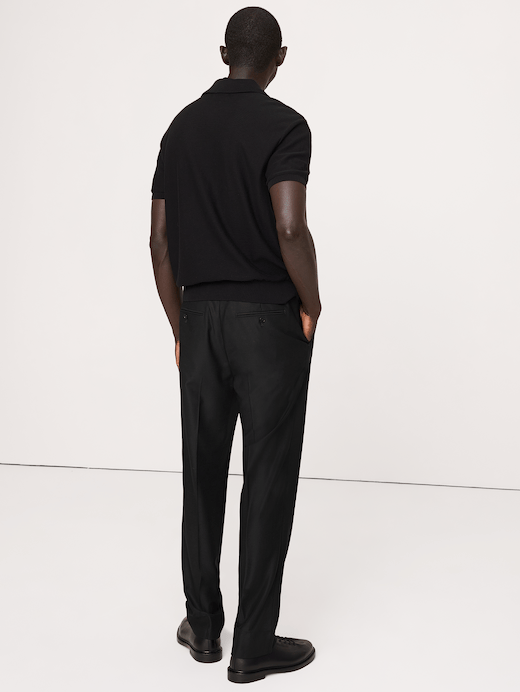 Banana Republic Signature Italian Hopsack Suit Pant — photo 3