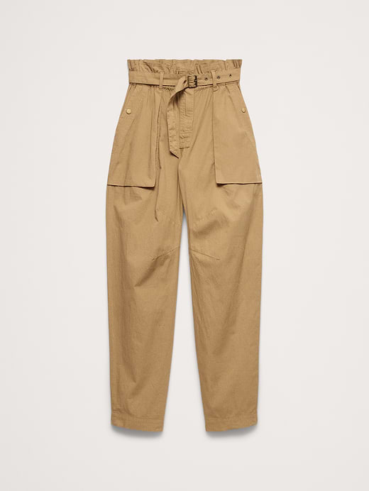 Banana Republic Ripstop Cotton Paperbag Pant — photo 5