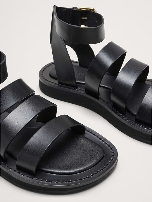 Banana Republic Italian Leather Flatform Sandal — photo 6