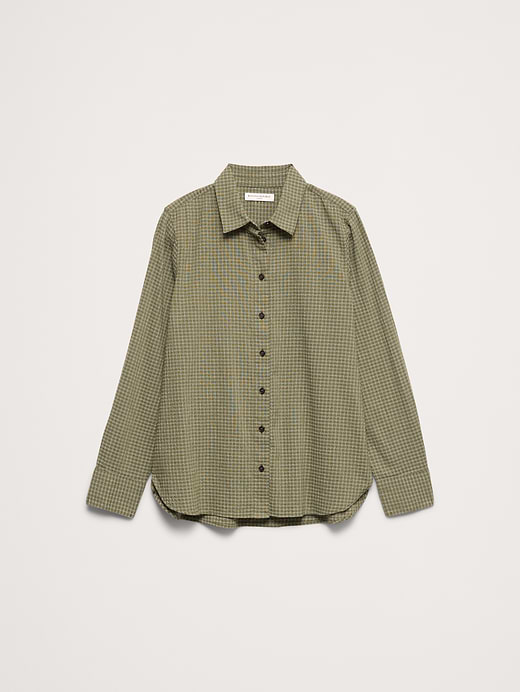 Banana Republic The Everyday Shirt In Seersucker — photo 5
