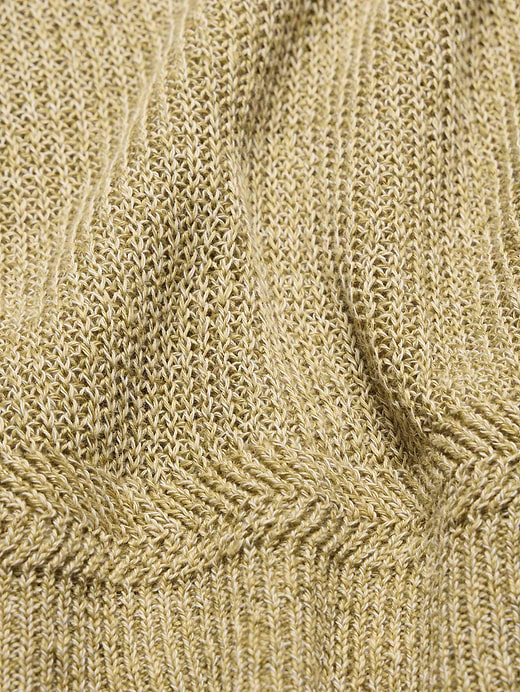 Banana Republic Linen-Cotton Johnny-Collar Sweater Polo — photo 3