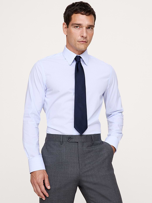 Banana Republic Slim-Fit Wrinkle-Resistant Dress Shirt — photo 1