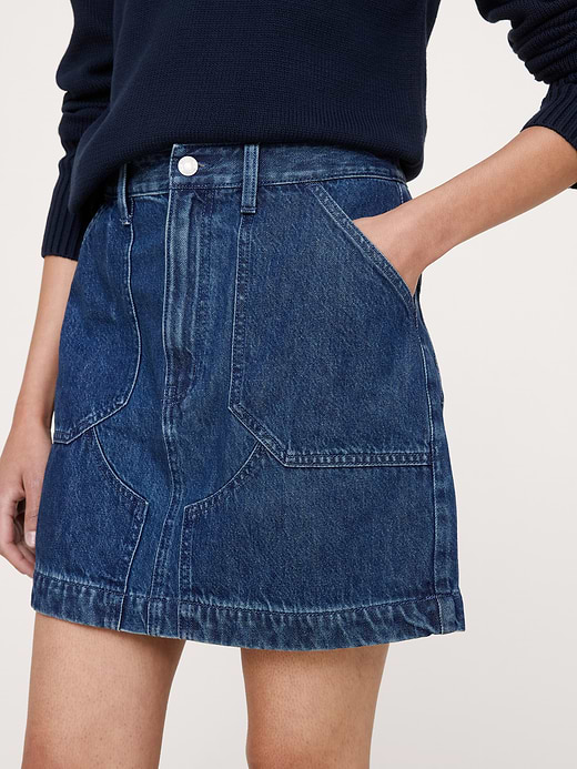 Banana Republic Denim Mini Skirt — photo 4
