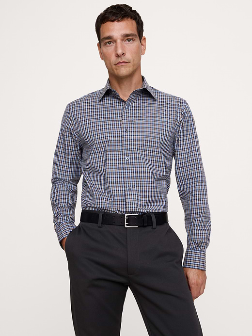 Banana Republic Standard-Fit Wrinkle-Resistant Dress Shirt — photo 1