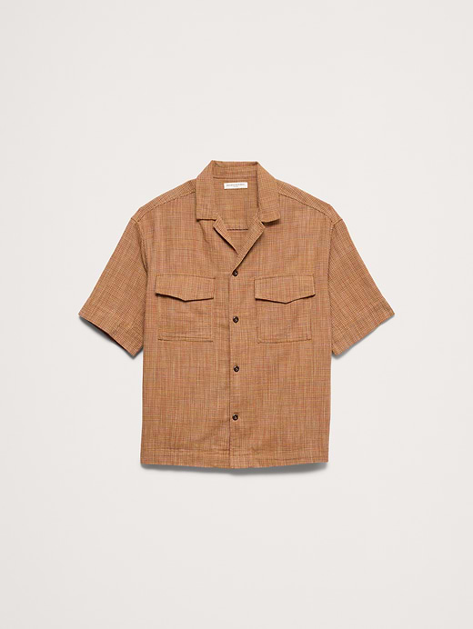 Banana Republic Relaxed-Fit Cotton Resort Shirt — photo 5