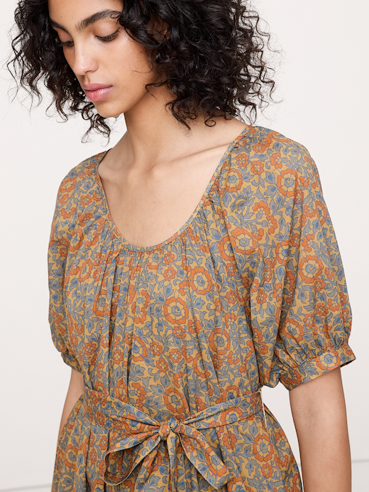 Banana Republic Lightweight Cotton Scoop-Neck Maxi Dress — photo 4