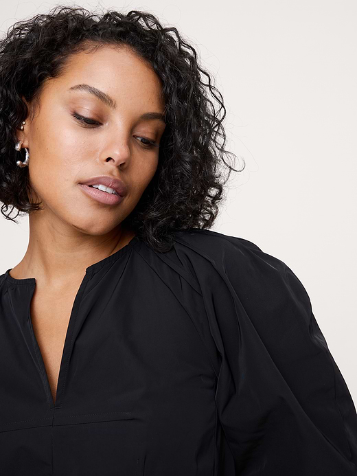 Banana Republic Taffeta Volume-Sleeve Top — photo 4