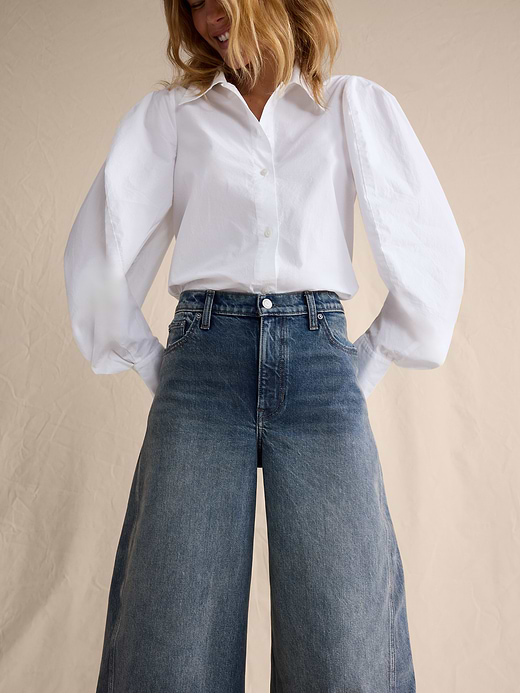 Banana Republic High-Rise Loose Barrel Jean — photo 4