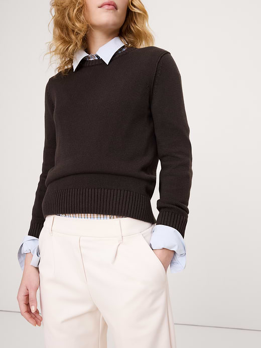 Banana Republic High-Rise Wide-Leg Drapey Ponte Pull-On Pant — photo 4