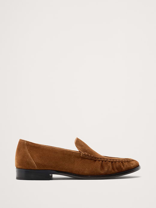 Banana Republic Suede Moc-Toe Loafer — photo 1