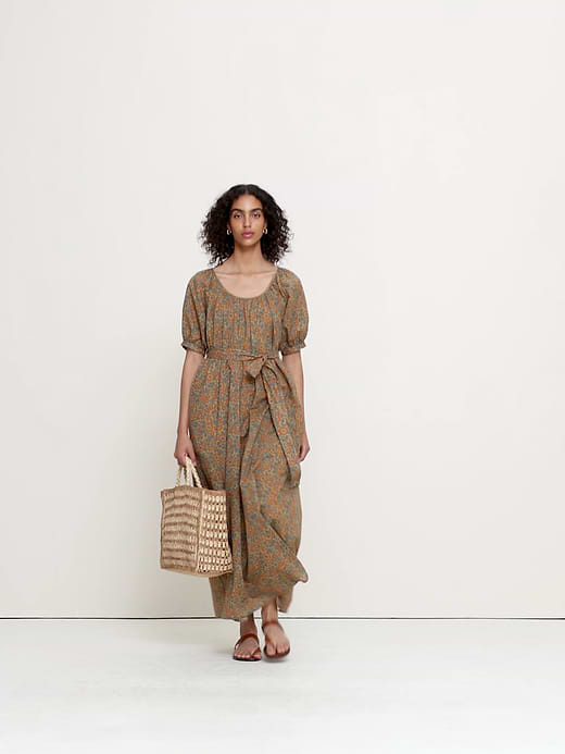 Banana Republic Lightweight Cotton Scoop-Neck Maxi Dress — photo 5
