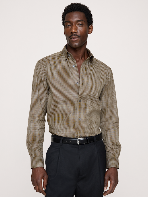 Banana Republic Standard-Fit Wrinkle-Resistant Dress Shirt — photo 1