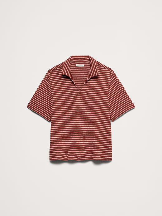 Banana Republic Relaxed-Fit Striped Polo — photo 5