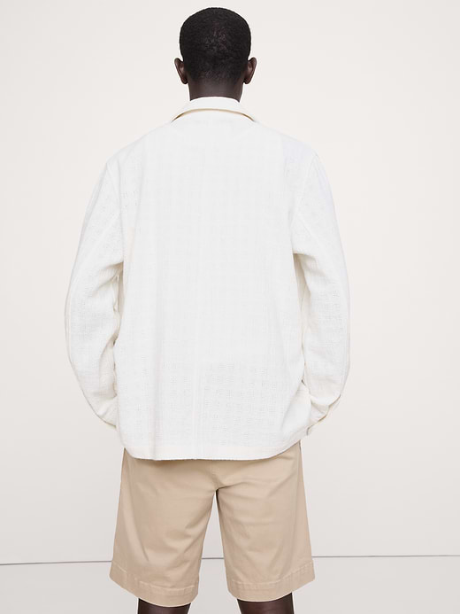 Banana Republic Basketweave Shirt Jacket — photo 3