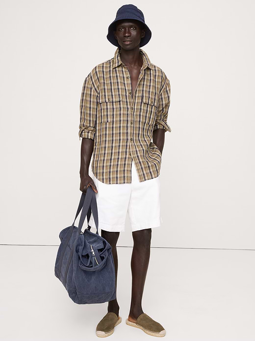 Banana Republic Relaxed-Fit Linen Explorer Shirt — photo 1