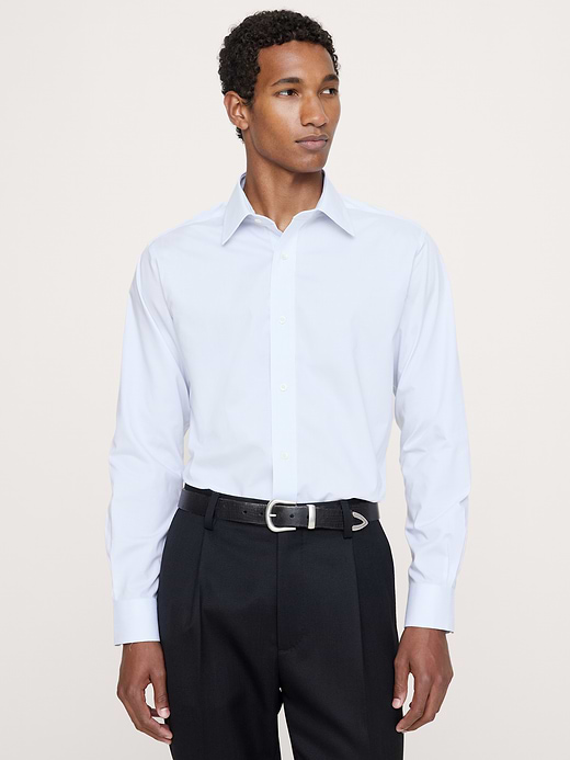 Banana Republic Slim-Fit Wrinkle-Resistant Dress Shirt — photo 1