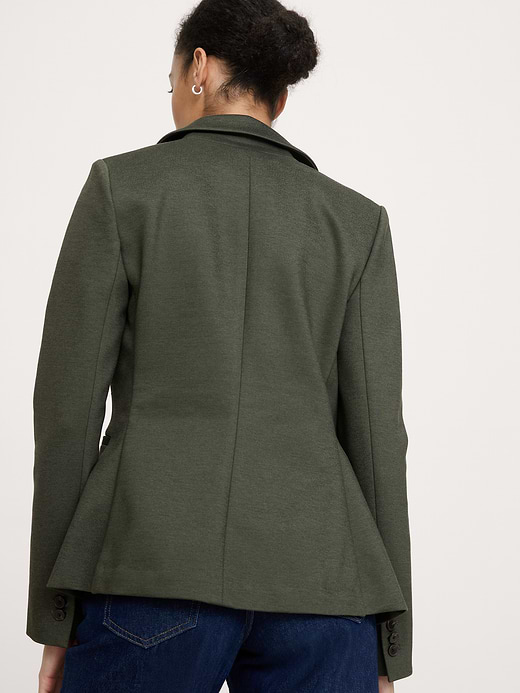 Banana Republic Slim Everywhere Ponte Blazer — photo 3