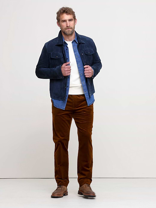 Banana Republic Straight Stretch-Corduroy Pull-On Pant — photo 7