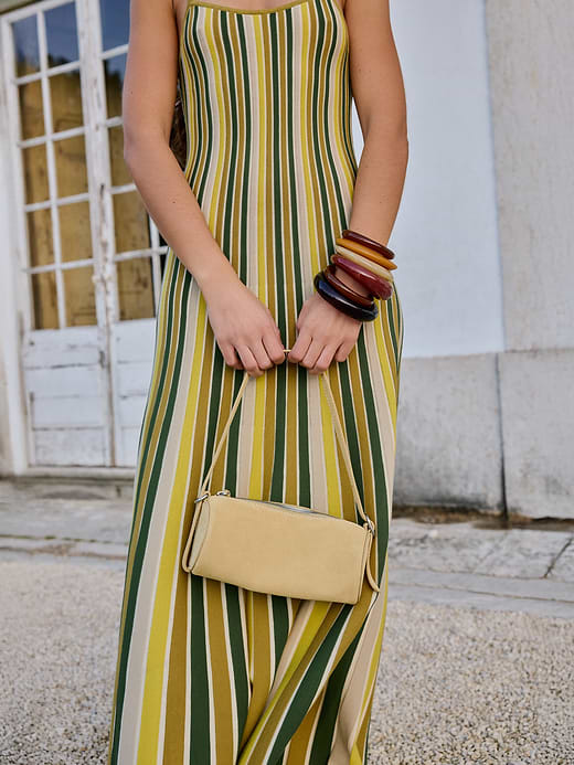 Banana Republic Sculpted Stripe Maxi Dress — photo 7